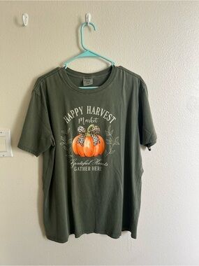 Happy Harvest Pumpkin Graphic Tee
